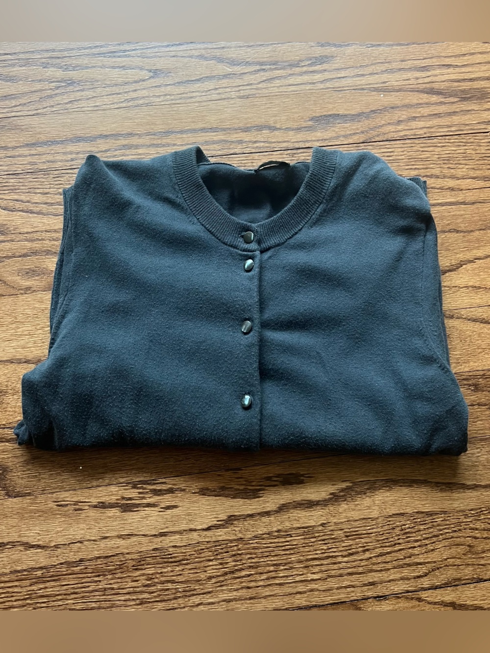 JCREW charcoal Jackie cardigan